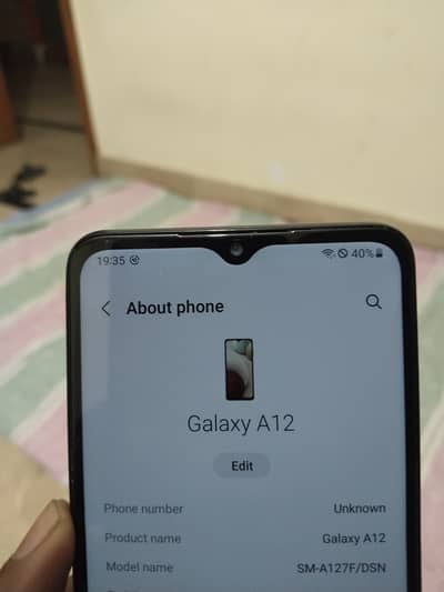 Samsung Mobile A12
