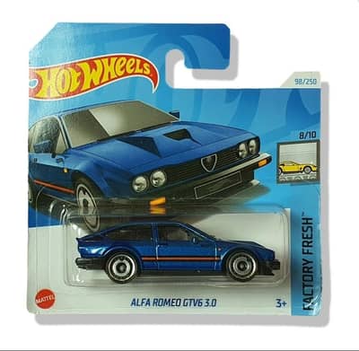 Hot Wheels alfa Romeo gtv6 3.0 98/250 factory fresh Series hotwheels