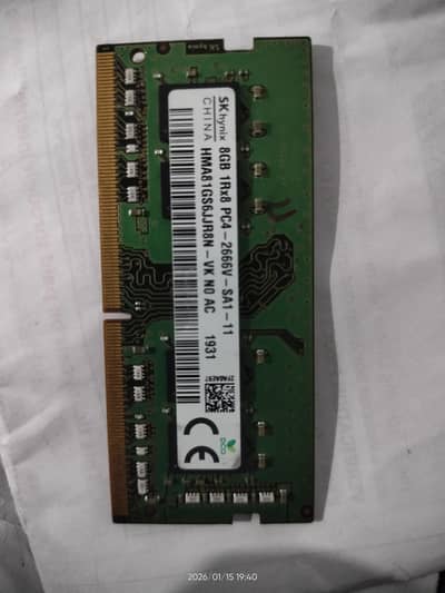SK hynix 8GB ddr 4