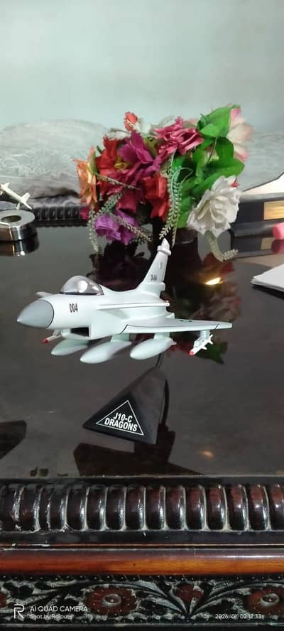 J-10C Dragon Aircraft Metal Model