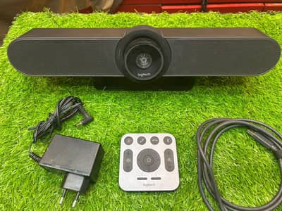 logitech meetup webcam 4k conference cam condition good 100% ok