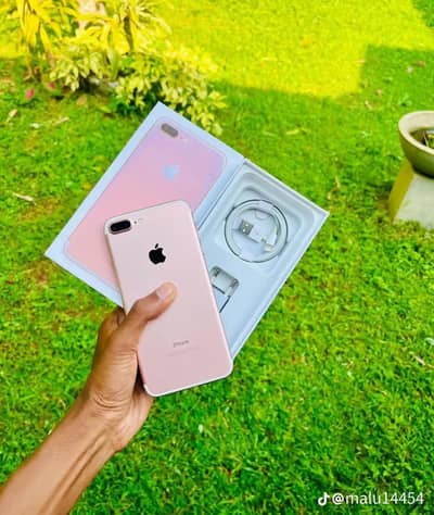 I phone 7 plus official pta approved Whatsapp number 03491408599