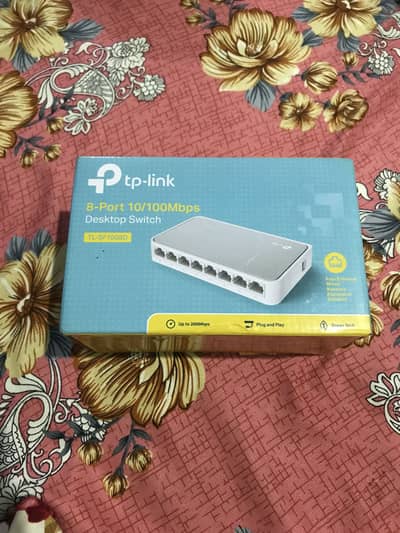 Tp-link 8-port 10/100Mbps desktop switch TL-SF1008D