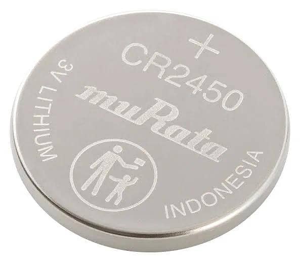 Murata CR2450 | CR 2450 3V Lithium Battery Coin Cell 1pc