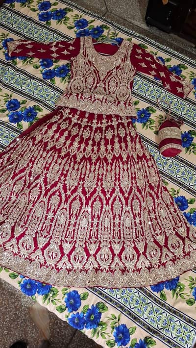 New bridal lehnga for sale.