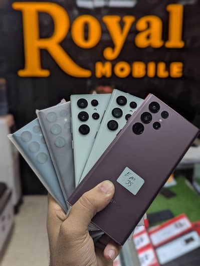 Samsung galaxy s22 ultra 12/512 official pta paperkit stock available