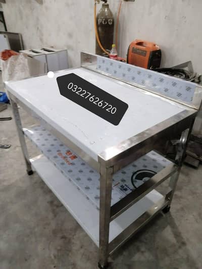 Working table stainless steel