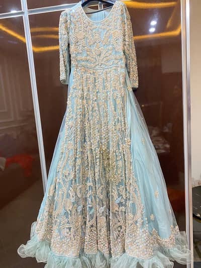 Walima Meksi  Bridel Meksi Sky Blue Meksi Dulhan Meksi