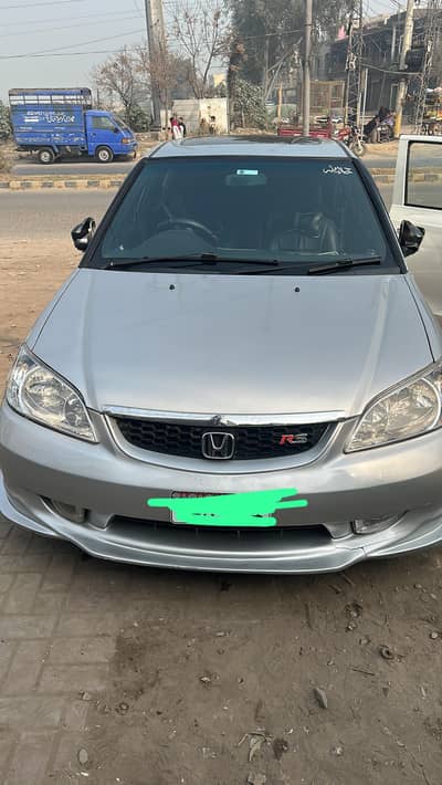 Honda civic 2005 sunroof manual