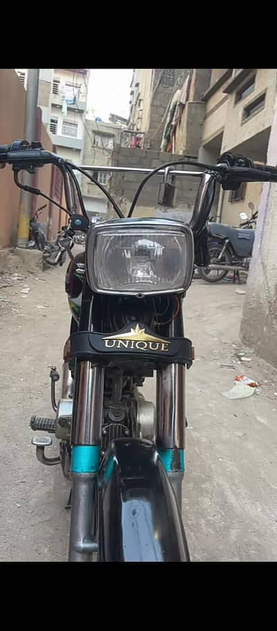 70cc Bike (unique) karachi number