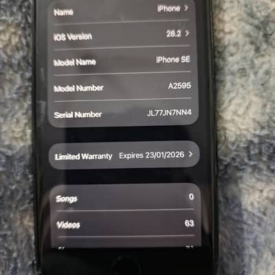 EXCHANGE POSSIBLE - IPHONE SE 3