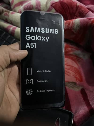 Samsung A51 6 gb ram 128 gb storage