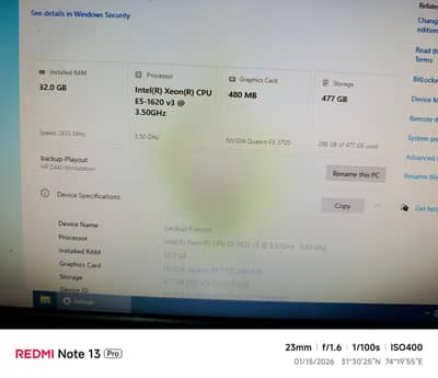 RAM 32GB DDR4 ECC Server RAM (Micron)