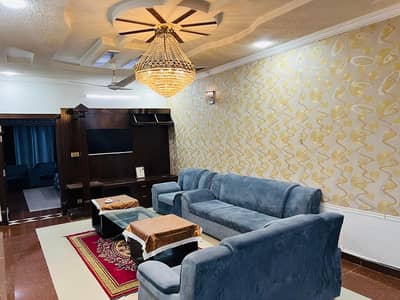10 Marla full furnished ground portion for rent in phase 3 Bahria town Rawalpindi
