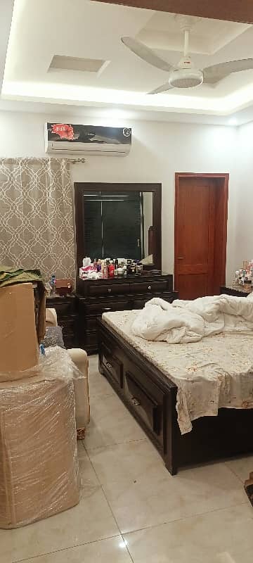 Portion For Bachelor's + Salient Office + Family 2 Bed Tv Lounge Tares Roof Marble Flooring Washroom Tail Wood Work