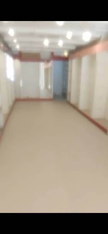 Shop available for rent in block H on 200 ft wide in hydri market