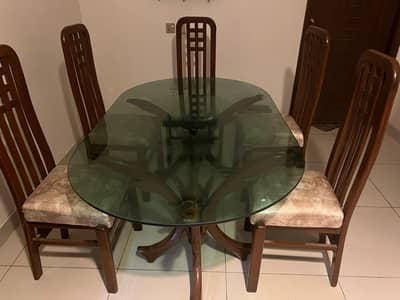 Dinning Table Oval Shape