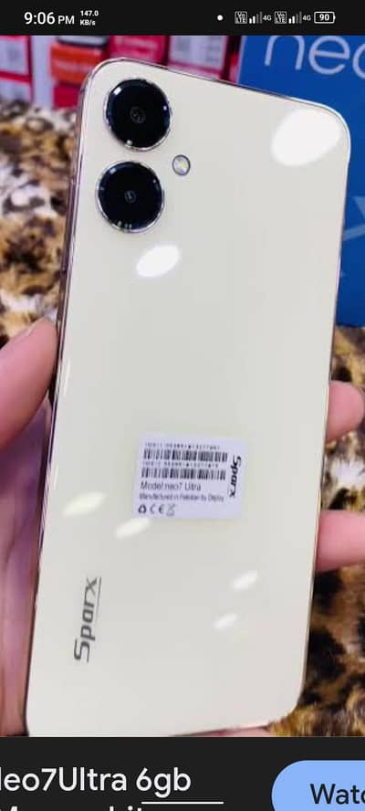 urgent sale neo sparx 7 ultra mobile silver sleek design