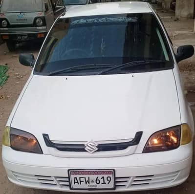Cultus 2004 model Ac Exchange possible with sedan