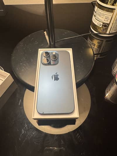 Iphone 15 pro Titanium blue 128gb PTA APPROVED