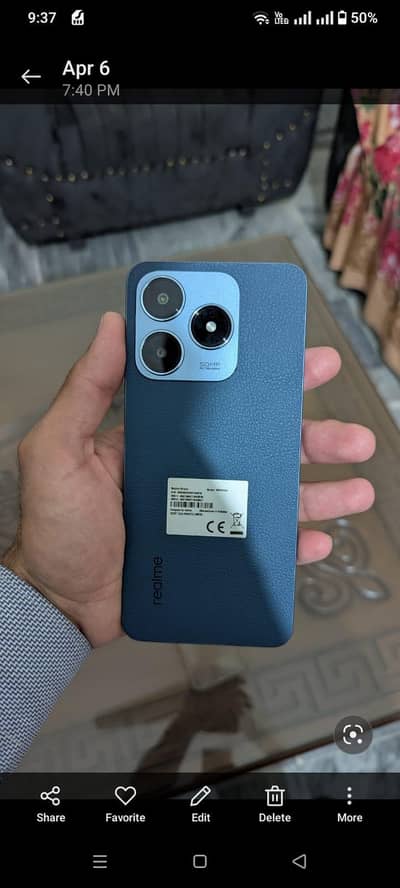Realme c63 with complete box