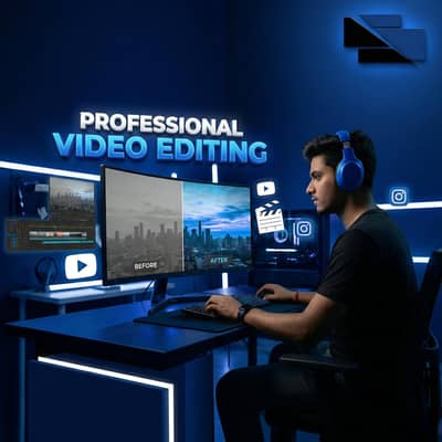 Need a Video Editor? YouTube,Reels,Ads & AI Content Expert