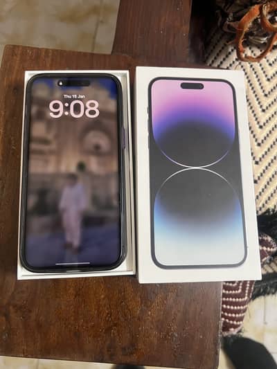 14 pro max Purple color