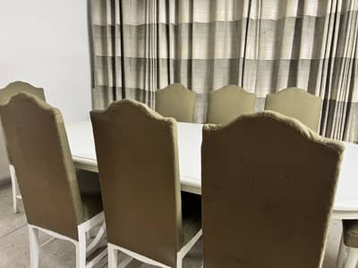 8 seater dining table