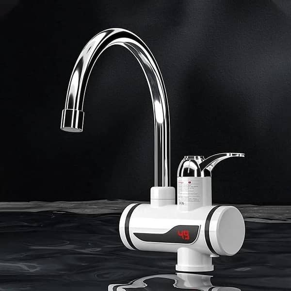 Instant Electric Hot Water Tap | Tankless Water Heater Faucet | Fast Heating Kitchen & Bathroom Tap