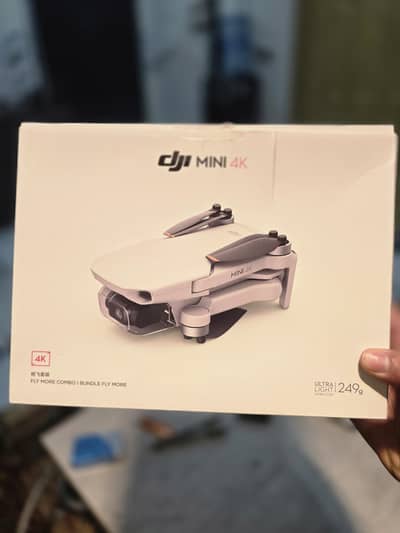 Dji Mini 4k Drone Box packed