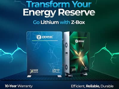 Ziewnic LITHIUM BATTERY EUROPEAN 100AH-51.2V with 10Years Warranty