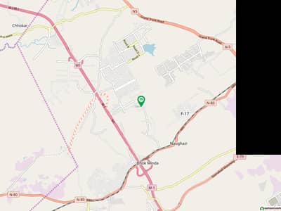 Kanal residential plot Ideal location in E-18 Health Enclave Islamabad