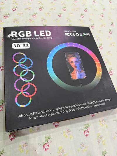 Mini Mobile Stand | 3D Ring Light | Mobile Hanging Stand