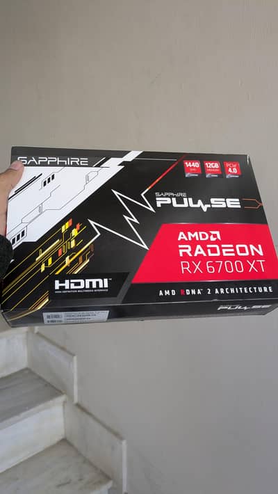 rx 6700xt 12gb witt box graphics card for sale