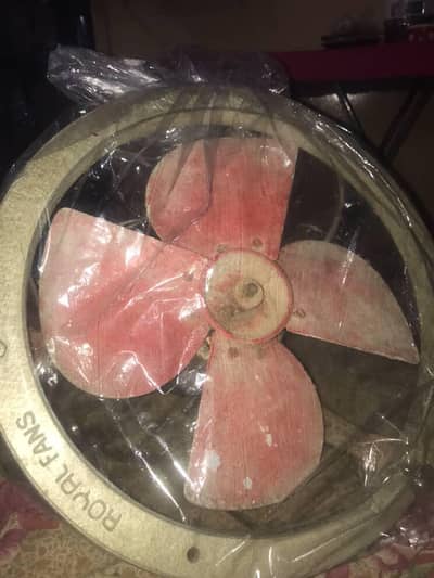 Royal Exhaust Fan - Iron Blades - Original Heavy Duty Motor