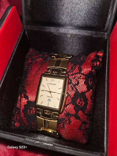 Rogadis Gold Tone Tungsten