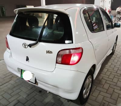 Toyota Vitz 2000 Model Import 2007 Genuine Paint