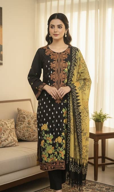 4 Winter Ready-to-Wear Suits | Wool & Velvet | Medium | Urgent Sale