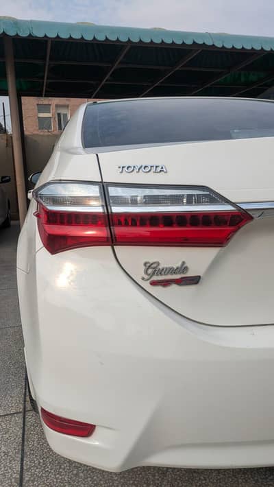 White Grande Altis 1.8 B2B car