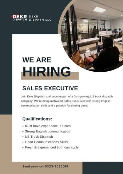 Sales Executives For truck dispatch