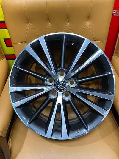 alloy wheel, likely an OEM