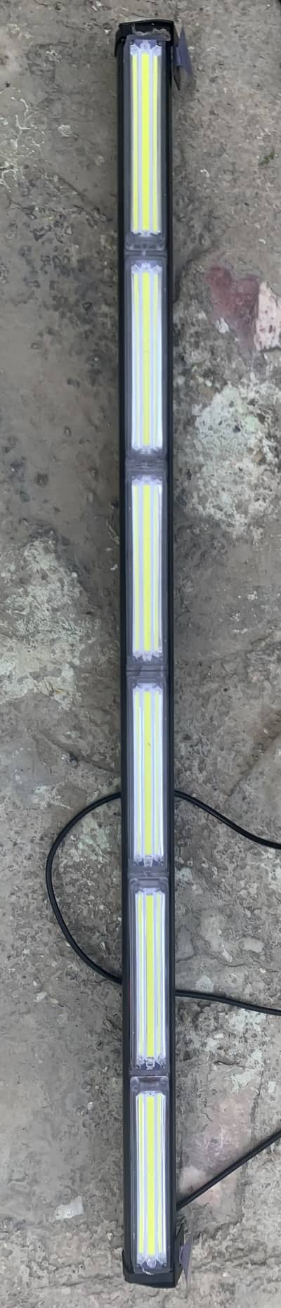 Flashing rod in white colour