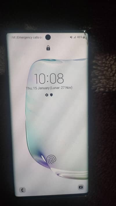 Samsung Galaxy note 10 plus. storage 12 256