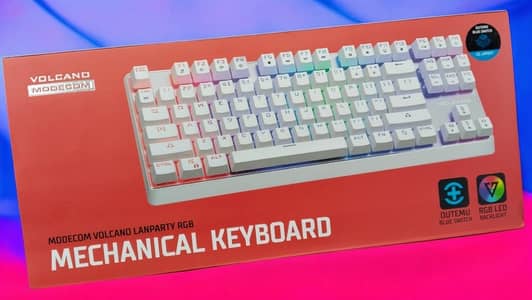 MODECOM Volcano Lanparty ARGB Mechanical Keyboard