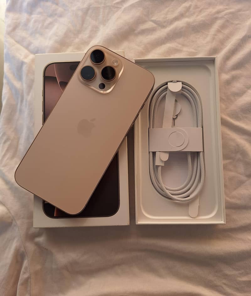 iphone 16 pro Max 256 Dirtiest Titnum 4