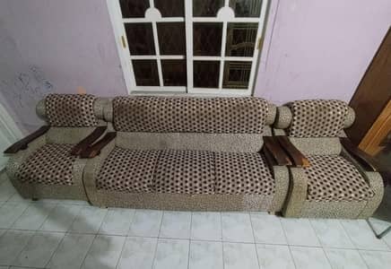 5 Seater Sofa Set (3+1+1)