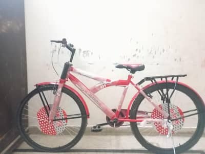 red big Bicycle
