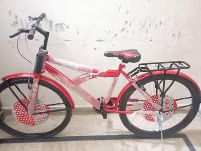 red big Bicycle