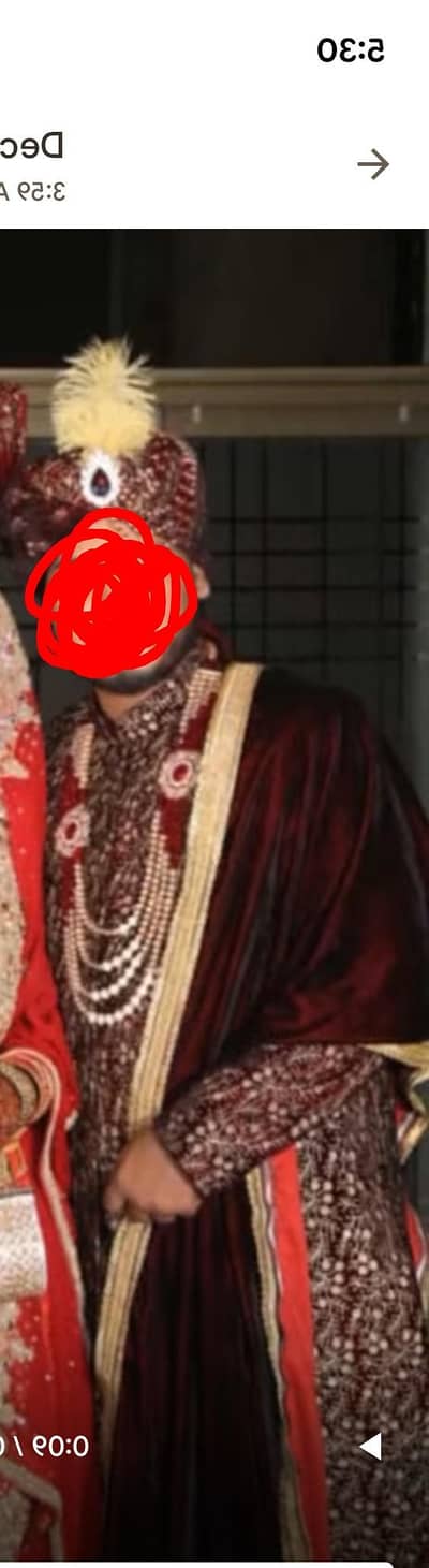 groom sherwani