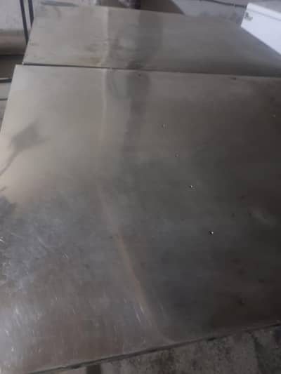 metal frame nd sheet ss new condition